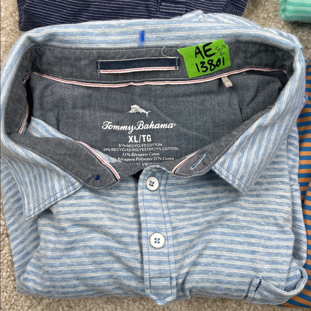 Polo Shirt Lot Wholesale Reseller Mixed Sizes Mens Tommy Bahama Peter Millar - Picture 2 of 9